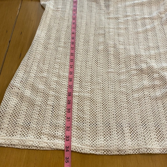 Show Me Your MuMu Cover Up White Crochet Knit New M-XL - Picture 11 of 14
